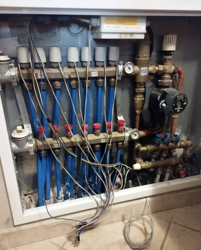 Riparazione impianto elettrico dopo sostituzione caldaia