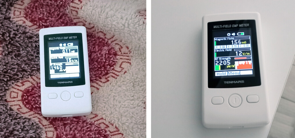 Emissioni elettromagnetiche elettrosmog casa WiFi router internet.