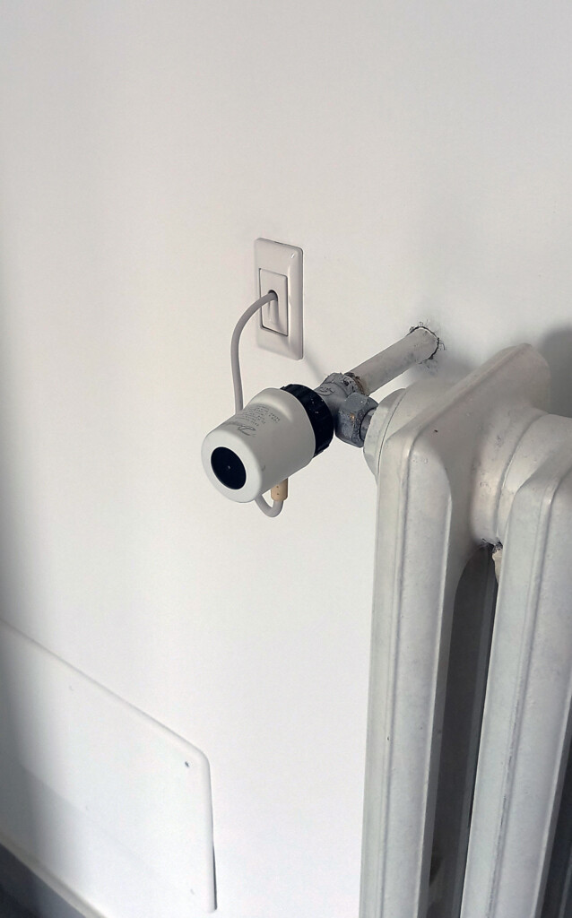 Impianto elettrico domotico Control Casa, Gallarate, valvola calorifero, elettrovalvola calorifero, gesione temperatura appartamento, temperatura zone.